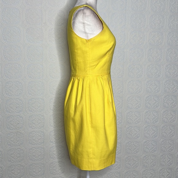 J.Crew | Bright Yellow Sleeveless Dress - Picture 5 of 17